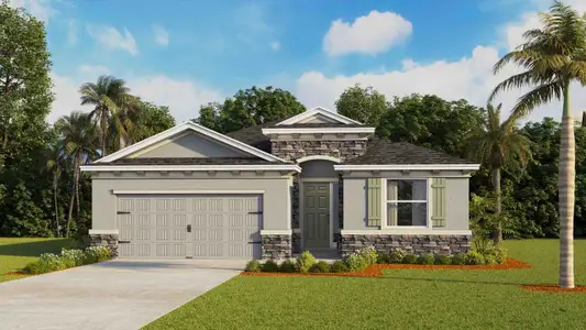New construction Single-Family house 7013 Sw 44Th Cir, Ocala, FL 34476 plan Lantana - image