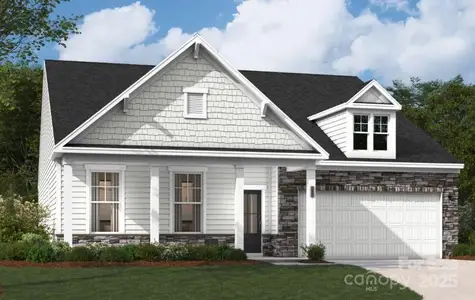 New construction Single-Family house 3041 Bent Willow Dr, Indian Trail, NC 28079 plan The Easton - image