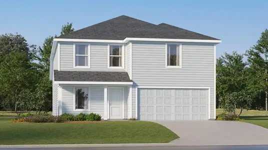 New construction Single-Family house 1832 Wood Warbler, New Braunfels, TX 78130 Sherman- photo 0