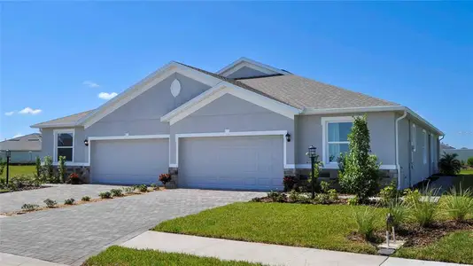 New construction Single-Family house 18350 Tavernside Trl, Lakewood Ranch, FL 34211 plan Siesta - image