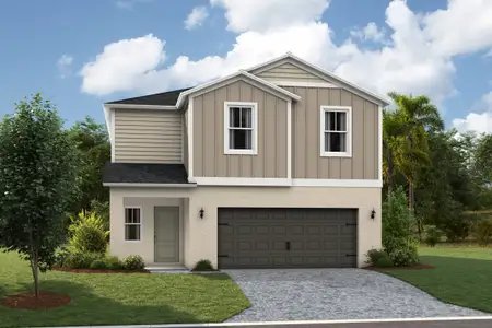 New construction Single-Family house 37352 Sagemoor Dr, Zephyrhills, FL 33541 plan Azure - image