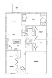 New construction Single-Family house 4706 Kona Cir, Spring Hill, FL 34608 plan Dundee - image