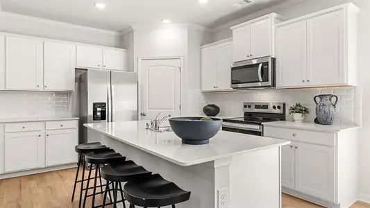 New construction Townhouse house 3114 Yellowhammer Dr, Marietta, GA 30064 Sudbury- photo 0