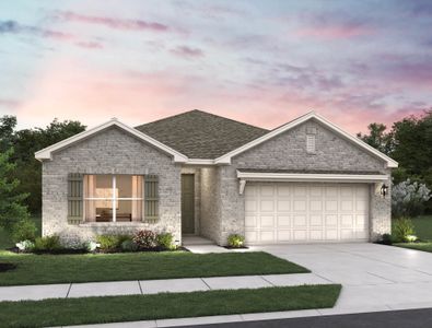 New construction Single-Family house 101 Yale St, Seguin, TX 78155 plan Hayes - image