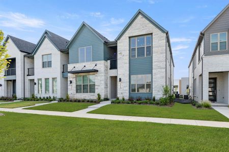 New construction Townhouse house 2543 Brunswick Way, Allen, TX 75013 plan Rutherford - image