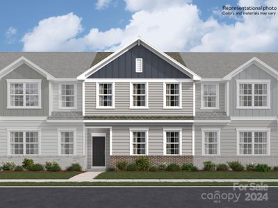 New construction Townhouse house 9736 Inkberry Drive, Gastonia, NC 28056 - photo 0