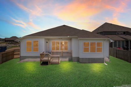 New construction Single-Family house 626 Foxbrook Wy, Cibolo, TX 78108 plan Cameron - image