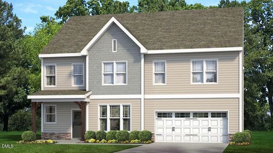 New construction Single-Family house 1521 Jasmine View Wy, Knightdale, NC 27545 plan BENNETT - image