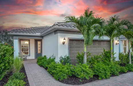 New construction Single-Family house 17830 Beautybush Ter, North Fort Myers, FL 33917 plan Contour - image