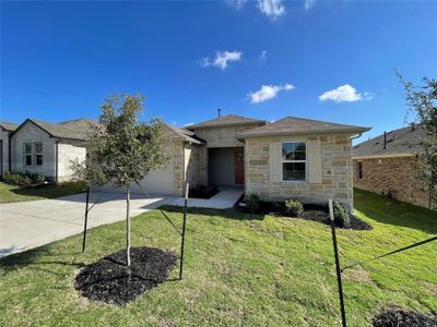 New construction Single-Family house 20533 Tuberville Ln, Manor, TX 78653 The Denton- photo 0