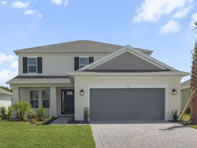 New construction Single-Family house 528 Moon Shell Cir, New Smyrna Beach, FL 32168 plan Bahama - image