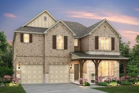 New construction Single-Family house 6505 Apache Plum Ln, Spicewood, TX 78669 Lockhart- photo 0