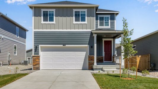 New construction Single-Family house 11775 Reagan Ridge Dr, Colorado Springs, CO 80925 plan Edmon - image
