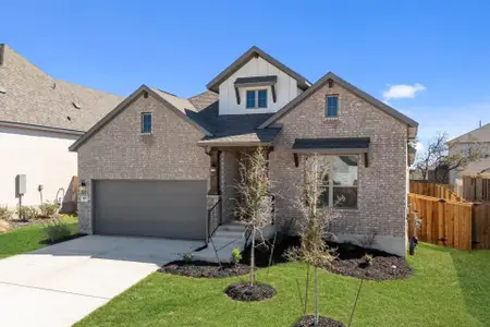 New construction Single-Family house 408 Five Mile Crk, Kyle, TX 78640 plan Asherton - image