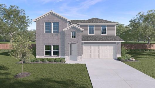 New construction Single-Family house 14703 Frosted Leaf Trl, Splendora, TX 77372 plan Ozark - image