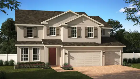 Stucco Elevation 2 | Exbury Executive | Storey Creek in Kissimmee, FL by Landsea Homes