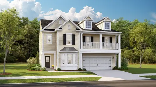 New construction Single-Family house 533 Red Monarch Wy, Moncks Corner, SC 29461 plan HANOVER - image