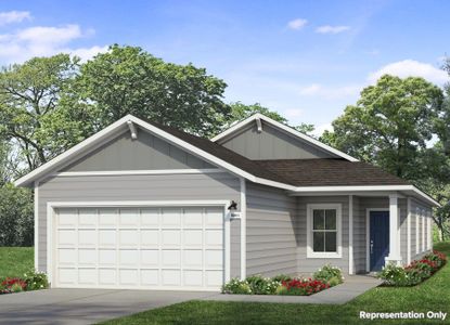 New construction Single-Family house 2608 St Regis Dr, Pflugerville, TX 78660 plan Edgebrooke 1468 - image