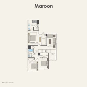 New construction Single-Family house Aubrey, TX 76227 plan Maroon - image 3