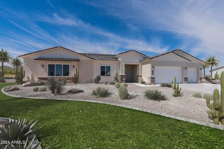 New construction Single-Family house 18080 W Amber Drive, Goodyear, AZ 85338 Modern Farmhouse- photo 0