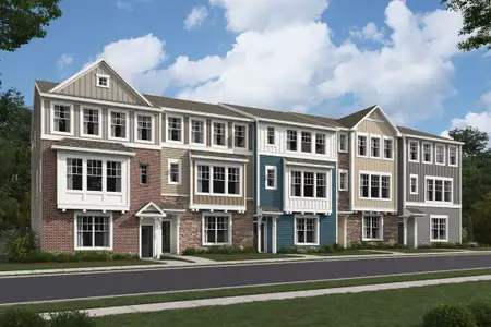 New construction Townhouse house 2945 Richardson Rd, Apex, NC 27502 plan Brockwell - image