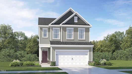 New construction Single-Family house 749 Swim Cave Ln, Wendell, NC 27591 Chadwick- photo 0