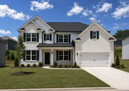 New construction Single-Family house 5627 Rosehall Pl, South Fulton, GA 30349 plan Sapling - image