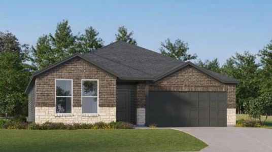 New construction Single-Family house 19510 Sangria Bay Drive, Hockley, TX 77447 Joplin- photo 0