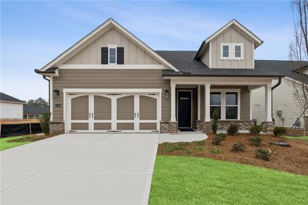 New construction Single-Family house 1041 Pine Bark Ln, Canton, GA 30114 plan The Cartwright II - image