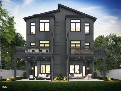 New construction Townhouse house 1105 Glascock St, Unit 102, Raleigh, NC 27610 null- photo 48 48