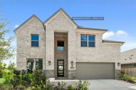 New construction Single-Family house 6438 Mahogany Branch Trl, Manvel, TX 77578 plan The Albany IX - image