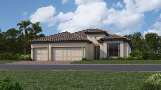 New construction Single-Family house 18389 Parksville Dr, Estero, FL 33928 plan The Princeton II - image