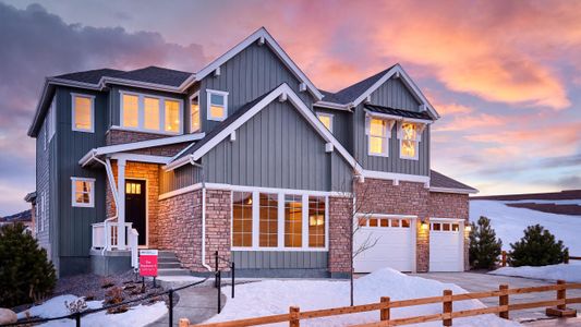 New construction Single-Family house 1720 Fox Trotter Point, Castle Rock, CO 80104 - photo 0