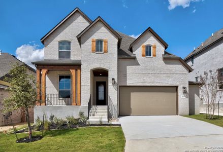 New construction Single-Family house 12331 Fort Anderson, San Antonio, TX 78245 plan Redford Plan - image