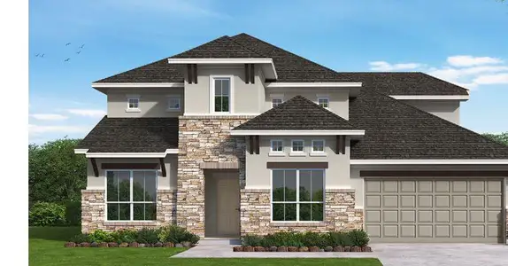 New construction Single-Family house 172 Montecilo Dr, Liberty Hill, TX 78642 Zavalla- photo 0 0