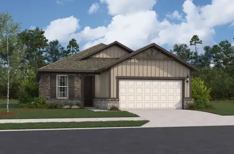 New construction Single-Family house 171 Gathering Dr, San Antonio, TX 78245 plan Hickory - image