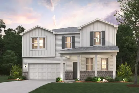 New construction Single-Family house 74 Poplar Bluff Wy, Jefferson, GA 30549 plan Travis - image