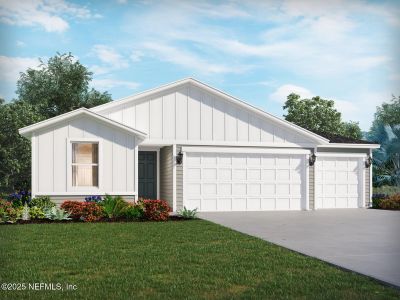 New construction Single-Family house 12714 Senbay Ct, Jacksonville, FL 32218 Davenport- photo 0