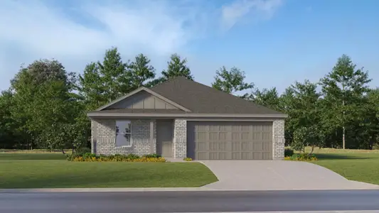 New construction Single-Family house 1228 Finch Dr, Keene, TX 76031 plan Oxford - image