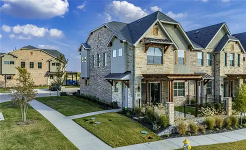 New construction Townhouse house 1248 Armstrong, The Colony, TX 75056 - image