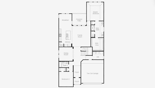 New construction Single-Family house 10632 Moss Cove Dr, Fort Worth, TX 76036 plan Kendall - image 5