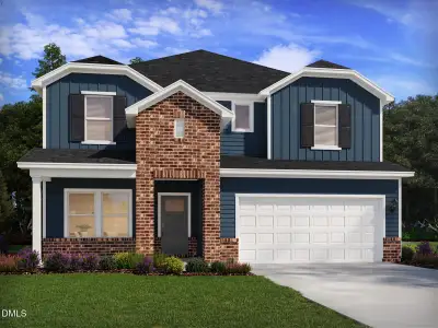 New construction Single-Family house 2135 Topsail Rd, Durham, NC 27704 plan Johnson - image