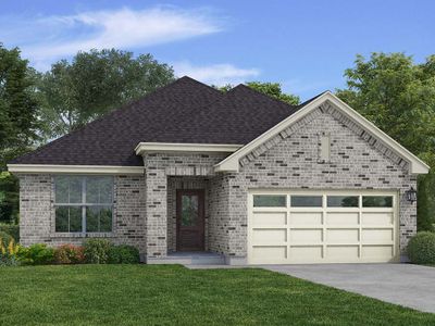 New construction Single-Family house 15042 Baikal Teal Terrac, Magnolia, TX 77354 Weatherby- photo 0