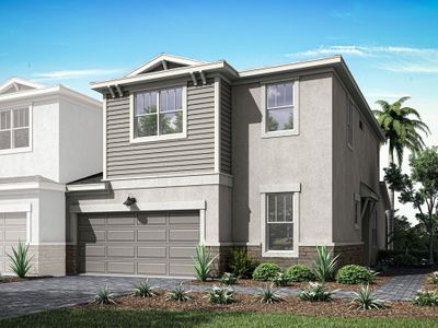 New construction Townhouse house 3506 Nw Solange Ct, Jensen Beach, FL 34957 Marina- photo 0