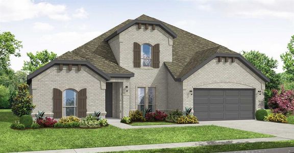 New construction Single-Family house 1113 Cascades Dr, Justin, TX 76247 Kingsgate- photo 0