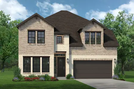 New construction Single-Family house 355 Fire Blade Dr, Aledo, TX 76008 plan Colonial - image