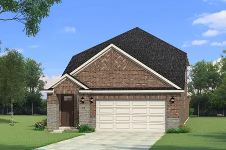 New construction Single-Family house 177 Ashbrook St, Little Elm, TX 75068 plan Linwood - image