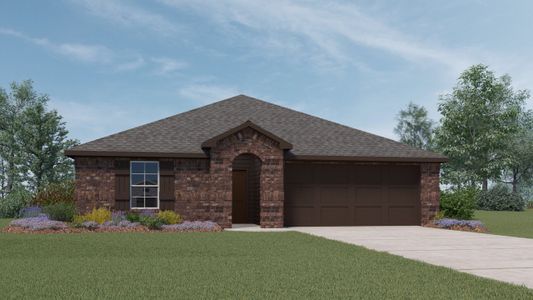 New construction Single-Family house 1445 Elm Forest Way, Lancaster, TX 75146 X40J Justin- photo 0