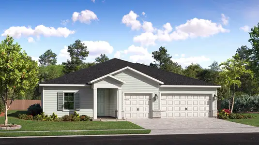 New construction Single-Family house 64 Round Robin Run, St. Johns, FL 32259 plan Cayman - image