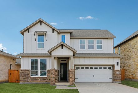 New construction Single-Family house 214 San Saba Dr, Buda, TX 78610 plan Henley - image